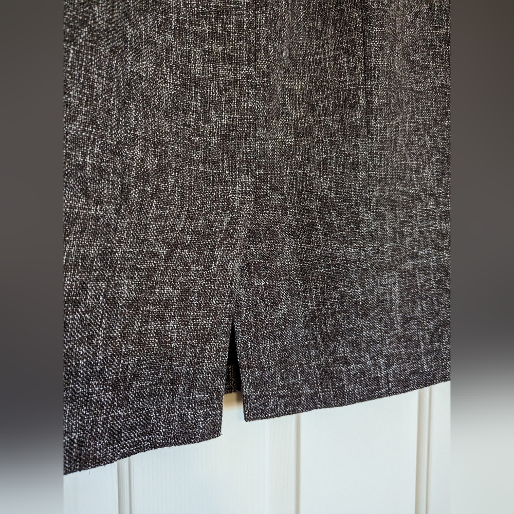 Banana Republic Tweed brown pencil skirt - Picture 4 of 5